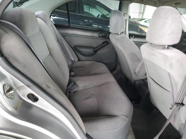 2HGES26791H595333 - 2001 HONDA CIVIC EX SILVER photo 10