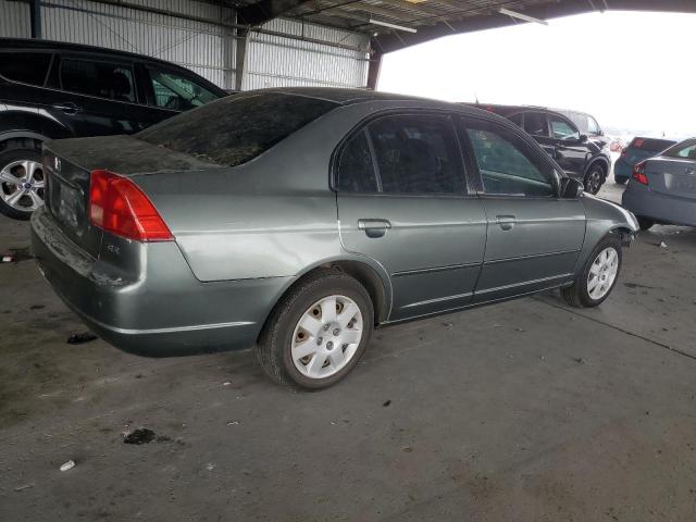 2HGES26791H595333 - 2001 HONDA CIVIC EX SILVER photo 3