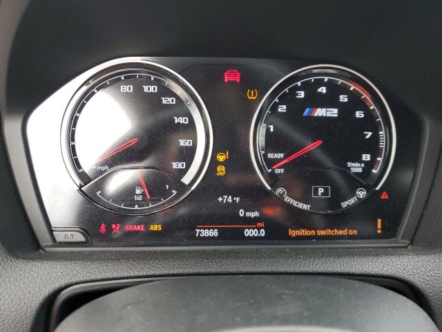 WBS2U7C08L7D69715 - 2020 BMW M2 COMPETITION Білий фото 9