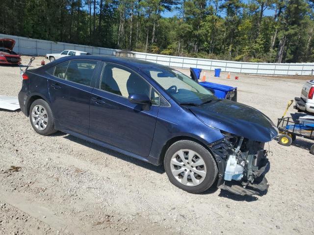 JTDEPRAE0LJ011563 - 2020 TOYOTA COROLLA LE BLUE photo 4