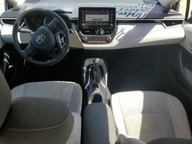 JTDEPRAE0LJ011563 - 2020 TOYOTA COROLLA LE BLUE photo 8