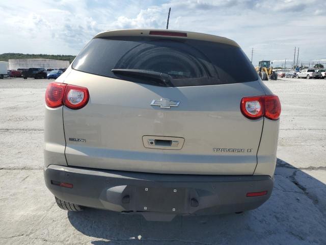 1GNKRGEDXBJ141228 - 2011 CHEVROLET TRAVERSE LT BEIGE photo 6