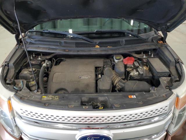 1FMHK8D89BGA36464 - 2011 FORD EXPLORER XLT Qəhvəyi foto 12