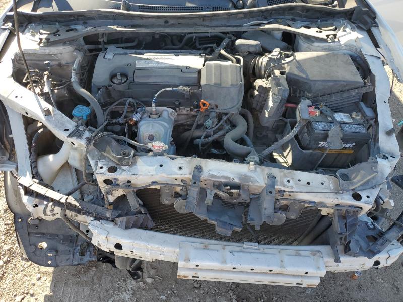 1HGCR2F87FA012677 - 2015 HONDA ACCORD EXL WHITE photo 11