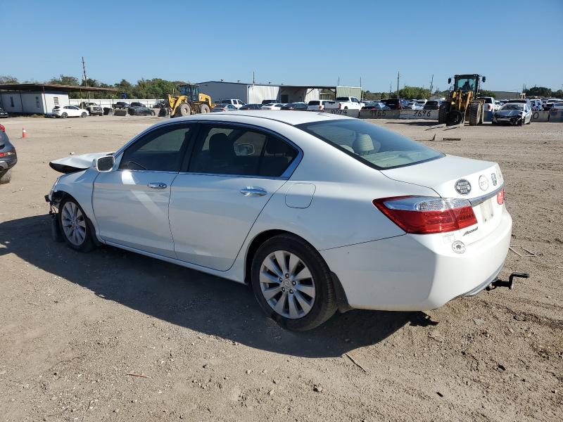 1HGCR2F87FA012677 - 2015 HONDA ACCORD EXL WHITE photo 2