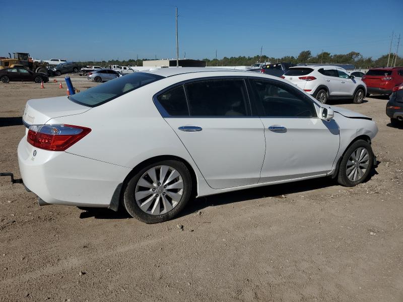 1HGCR2F87FA012677 - 2015 HONDA ACCORD EXL WHITE photo 3