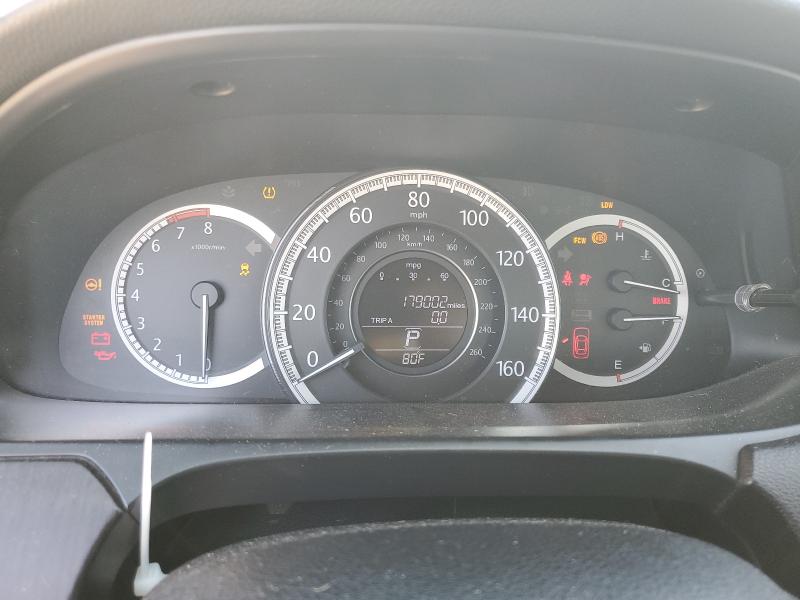 1HGCR2F87FA012677 - 2015 HONDA ACCORD EXL WHITE photo 9