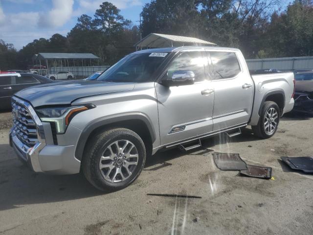 5TFMA5AB0NX005774 - 2022 TOYOTA TUNDRA CREWMAX PLATINUM SILVER photo 1