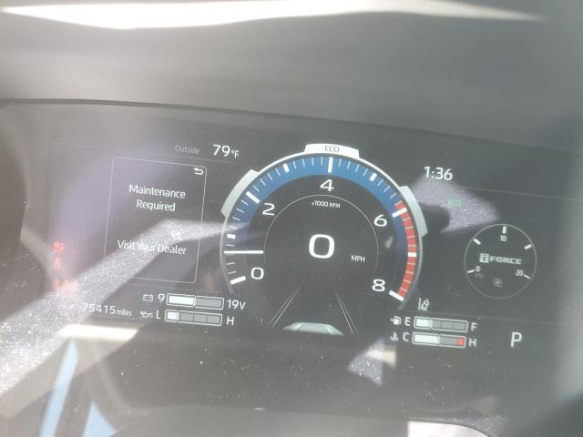 5TFMA5AB0NX005774 - 2022 TOYOTA TUNDRA CREWMAX PLATINUM SILVER photo 9