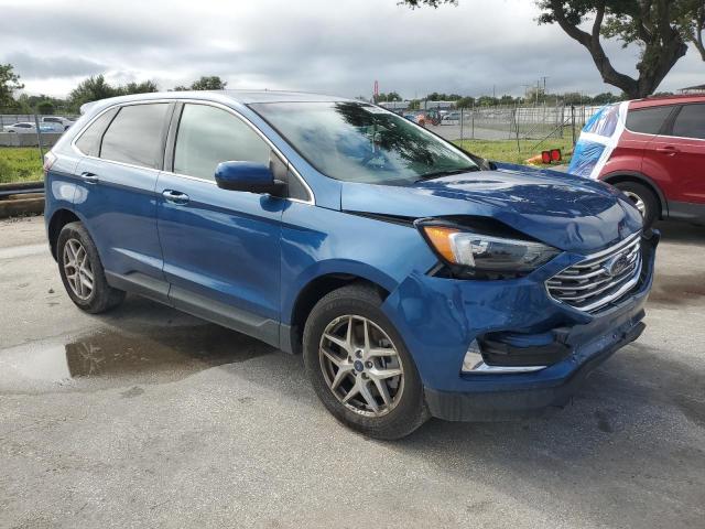 2FMPK4J90NBA91804 - 2022 FORD EDGE SEL Mavi foto 4
