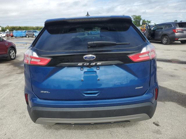 2FMPK4J90NBA91804 - 2022 FORD EDGE SEL Mavi foto 6