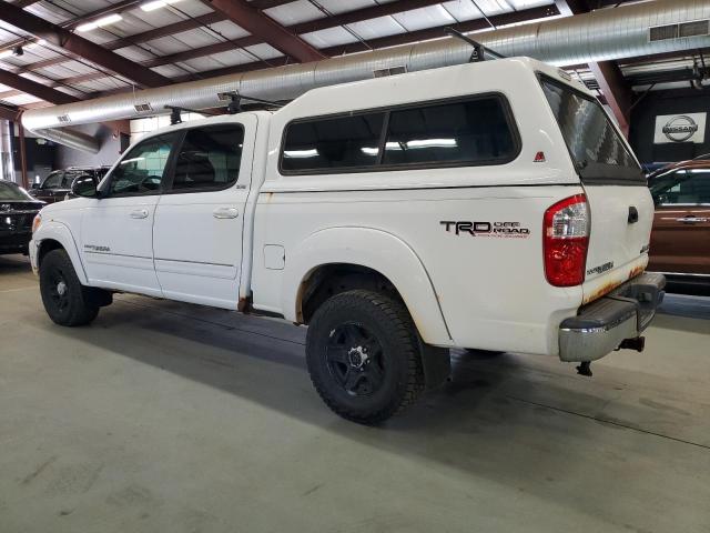 5TBDT44186S528032 - 2006 TOYT TUNDRA DOUBLE CAB SR5 WHITE photo 2