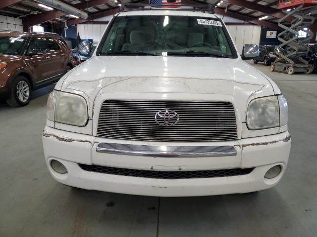 5TBDT44186S528032 - 2006 TOYT TUNDRA DOUBLE CAB SR5 WHITE photo 5