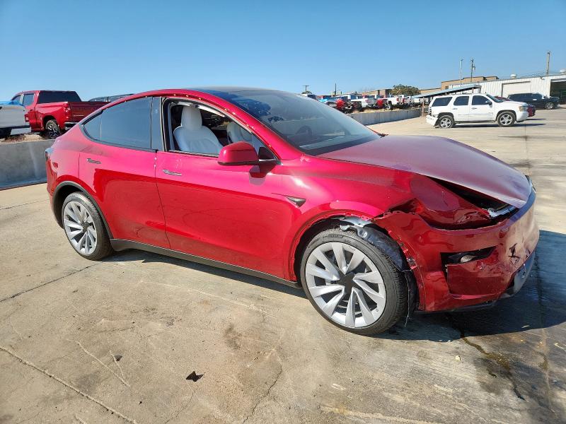 7SAYGDED1TA453289 - 2026 TESLA MODEL Y წითელი ფოტო 4