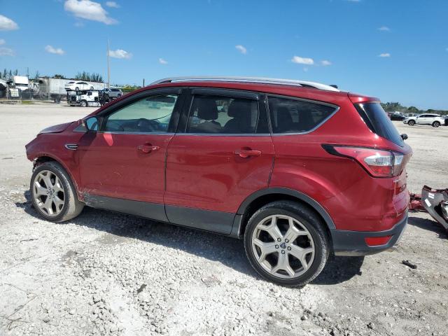 1FMCU0J96HUB73813 - 2017 FORD ESCAPE TITANIUM 红色 照片 2