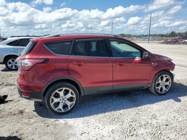1FMCU0J96HUB73813 - 2017 FORD ESCAPE TITANIUM 红色 照片 3