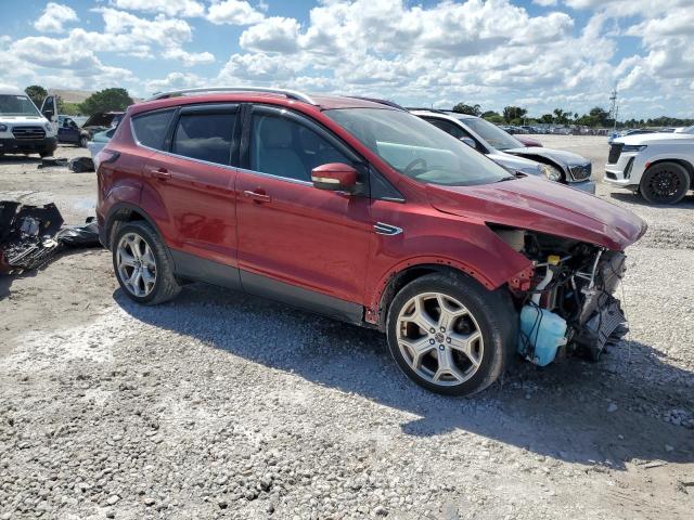 1FMCU0J96HUB73813 - 2017 FORD ESCAPE TITANIUM 红色 照片 4