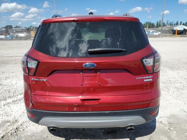 1FMCU0J96HUB73813 - 2017 FORD ESCAPE TITANIUM 红色 照片 6