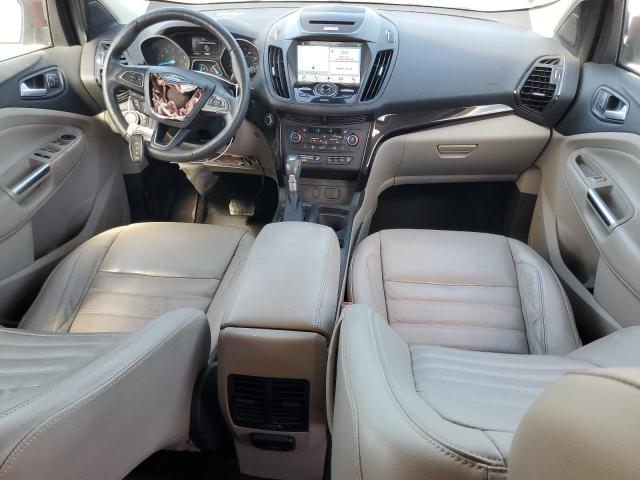 1FMCU0J96HUB73813 - 2017 FORD ESCAPE TITANIUM 红色 照片 8