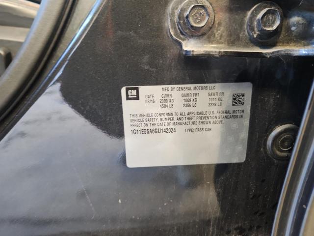 1G11E5SA6GU142924 - 2016 CHEVROLET MALIBU LIM LTZ CHARCOAL photo 12