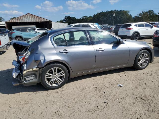JN1CV6AP4AM407300 - 2010 INFINITI G37 BASE GRAY photo 3