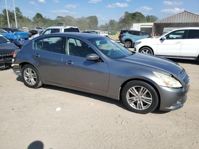JN1CV6AP4AM407300 - 2010 INFINITI G37 BASE GRAY photo 4