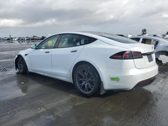 5YJSA1E50PF499829 - 2023 TESLA MODEL S WHITE photo 3