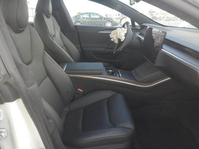 5YJSA1E50PF499829 - 2023 TESLA MODEL S WHITE photo 5