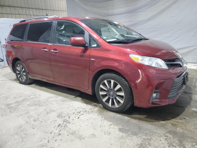 5TDDZ3DCXLS241658 - 2020 TOYOTA SIENNA XLE 栗色 照片 4