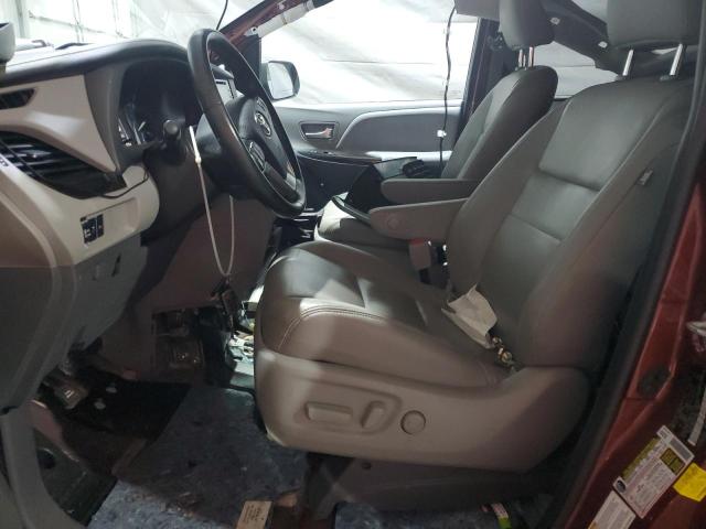 5TDDZ3DCXLS241658 - 2020 TOYOTA SIENNA XLE 栗色 照片 7