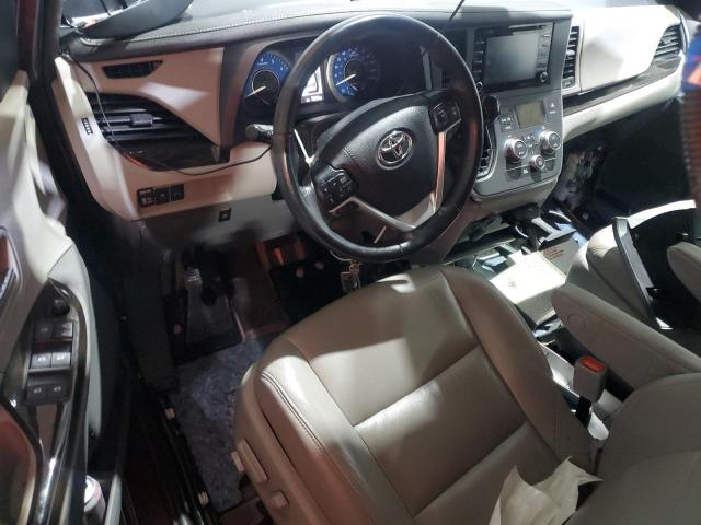 5TDDZ3DCXLS241658 - 2020 TOYOTA SIENNA XLE 栗色 照片 8