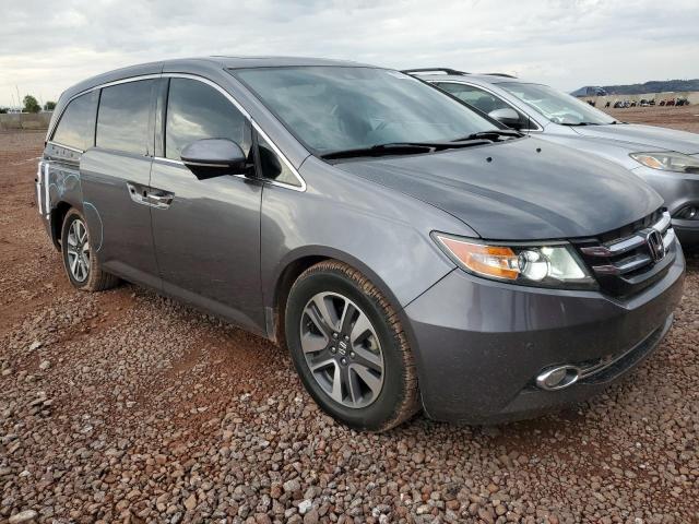 5FNRL5H91EB025934 - 2014 HONDA ODYSSEY TOURING GRAY photo 4