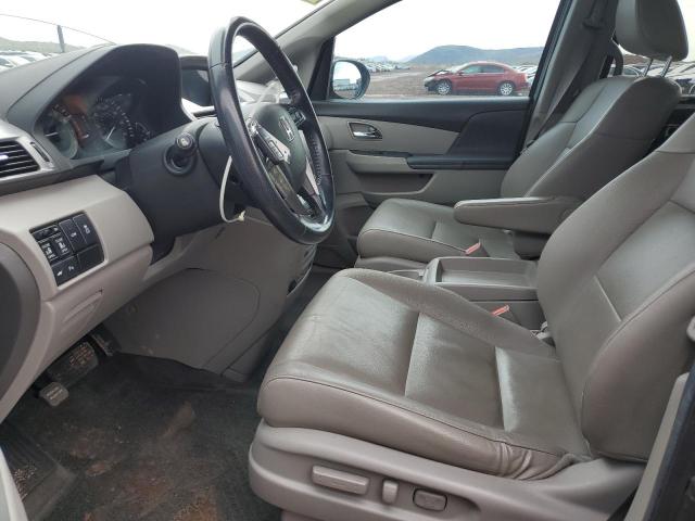5FNRL5H91EB025934 - 2014 HONDA ODYSSEY TOURING GRAY photo 7