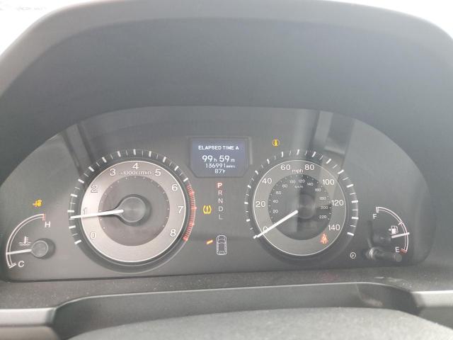 5FNRL5H91EB025934 - 2014 HONDA ODYSSEY TOURING GRAY photo 9