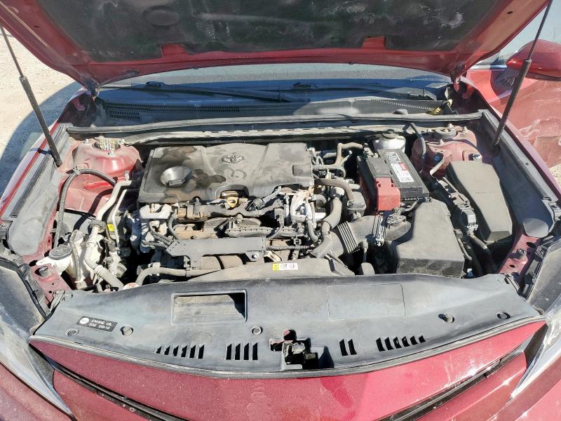 4T1B11HK4KU693292 - 2019 TOYOTA CAMRY L 红色 照片 11