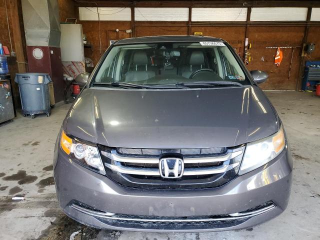 5FNRL5H64EB048503 - 2014 HONDA ODYSSEY EXL CHARCOAL photo 5