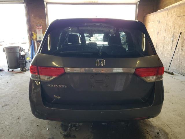 5FNRL5H64EB048503 - 2014 HONDA ODYSSEY EXL CHARCOAL photo 6