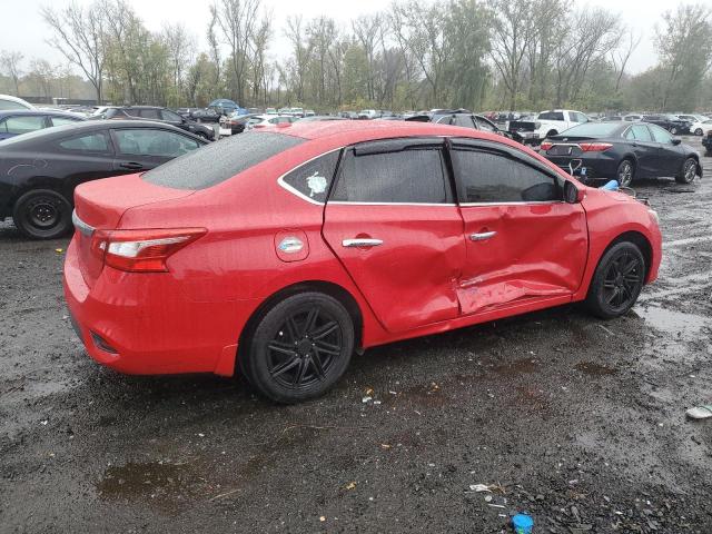 3N1AB7AP4JL631490 - 2018 NISSAN SENTRA S 红色 照片 3