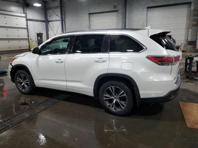 5TDJKRFHXGS269162 - 2016 TOYOTA HIGHLANDER XLE Blanc photo 2