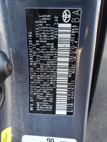 5YFBURHE2EP026467 - 2014 TOYOTA COROLLA L TEAL photo 12