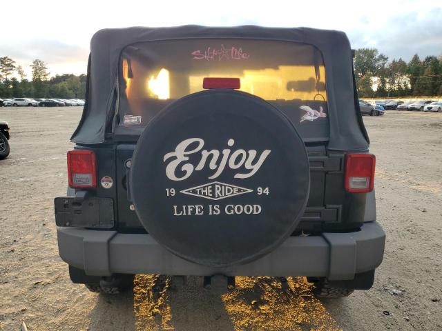 1J4AA2D18AL124477 - 2010 JEEP WRANGLER SPORT BLACK photo 6