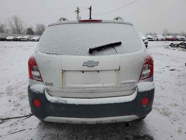 3GNAL1EK5ES640515 - 2014 CHEVROLET CAPTIVA LS WHITE photo 6