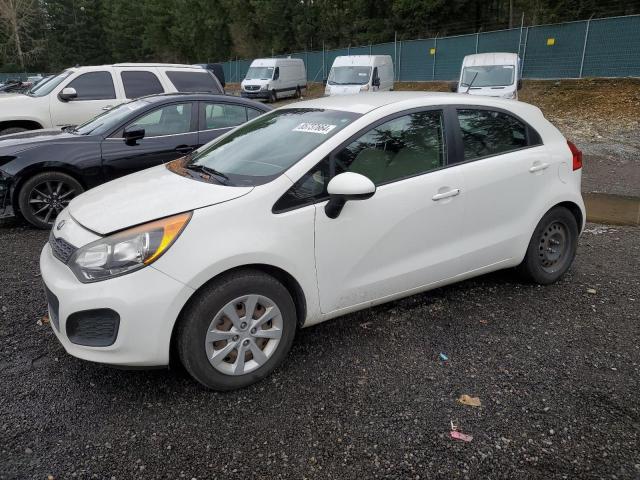 KNADM5A37D6309878 - 2013 KIA RIO LX WHITE photo 1