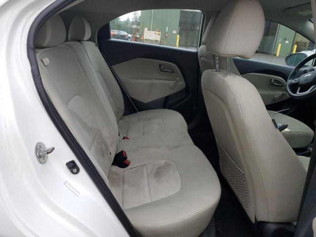 KNADM5A37D6309878 - 2013 KIA RIO LX WHITE photo 10
