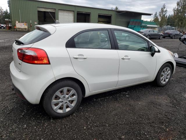 KNADM5A37D6309878 - 2013 KIA RIO LX WHITE photo 3