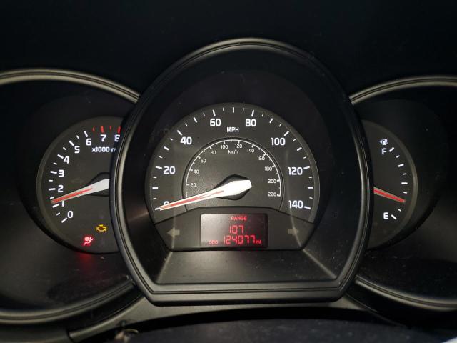 KNADM5A37D6309878 - 2013 KIA RIO LX WHITE photo 9