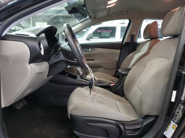 3KPF24AD1KE050753 - 2019 KIA FORTE FE Schwarz Foto 7