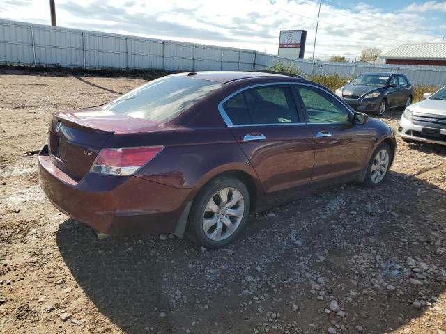 1HGCP36869A013187 - 2009 HONDA ACCORD EXL მუქწითელი ფოტო 3