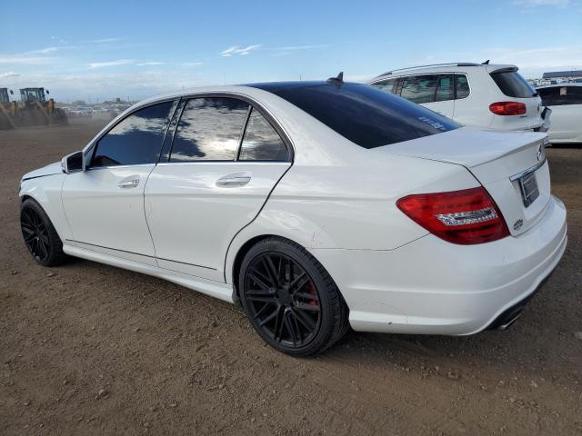 WDDGF8AB0EA891393 - 2014 MERCEDES-BENZ C 300 4MATIC WHITE photo 2