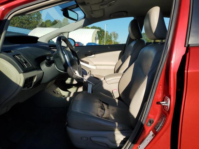 JTDKN3DUXA5004117 - 2010 TOYT PRIUS 红色 照片 7